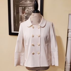 Sigrid Olsen cream blazer